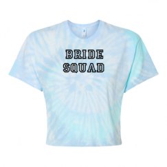Women's Tie Dye Crop Top Tee