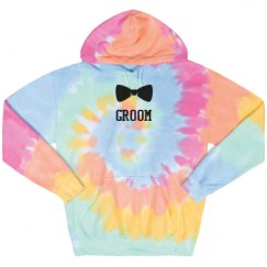 Unisex Tie-Dye Fleece Hoodie