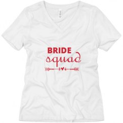 Ladies Relaxed Fit V-Neck Tee