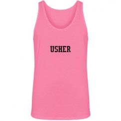 Unisex Jersey Neon Tank Top