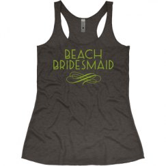 Ladies Slim Fit Super Soft Racerback Triblend Tank