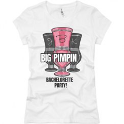 Ladies Slim Fit Basic Promo Jersey Tee