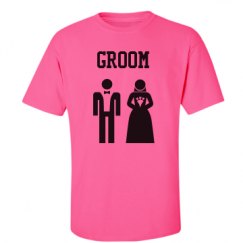 Unisex Ultra Cotton Safety Neon Crewneck Tee