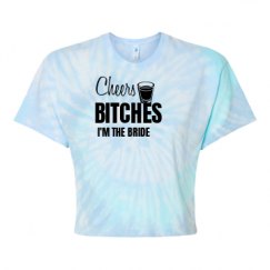 Women's Tie Dye Crop Top Tee