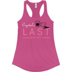 Ladies Slim Fit Racerback Tank Top