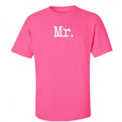 Unisex Ultra Cotton Safety Neon Crewneck Tee