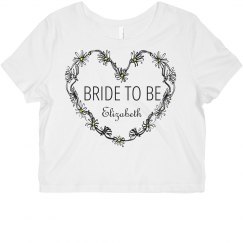 Daisy Heart Bride To Be