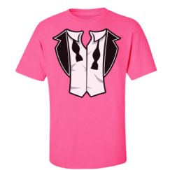 Unisex Ultra Cotton Safety Neon Crewneck Tee