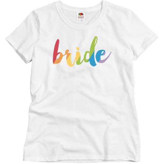 Colorful Bride T-shirt
