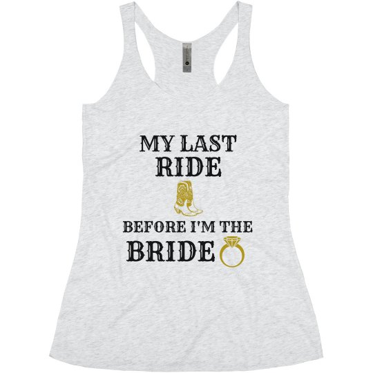 Country Bachelorette- Bride
