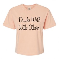 Ladies' Heavyweight Middie T-Shirt