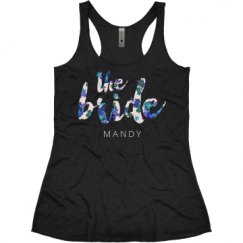 Ladies Slim Fit Super Soft Racerback Triblend Tank