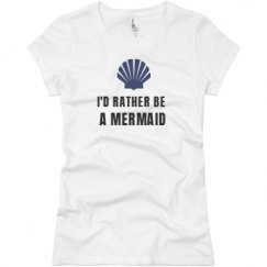 Ladies Slim Fit Basic Promo Jersey Tee