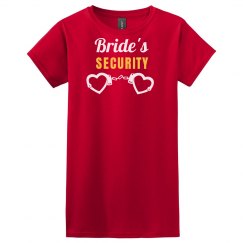 Bride's Security Tank Top