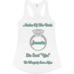 Ladies Slim Fit Racerback Tank Top
