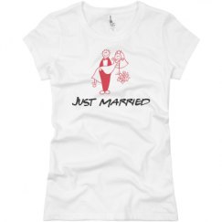 Ladies Slim Fit Basic Promo Jersey Tee