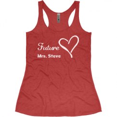 Ladies Slim Fit Super Soft Racerback Triblend Tank