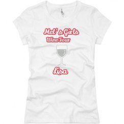 Ladies Slim Fit Basic Promo Jersey Tee