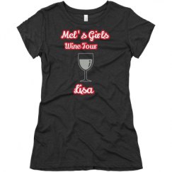 Ladies Slim Fit Super Soft Triblend Tee