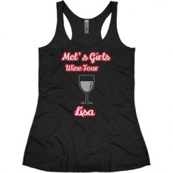 Ladies Slim Fit Super Soft Racerback Triblend Tank