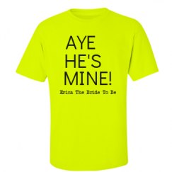 Unisex Ultra Cotton Safety Neon Crewneck Tee