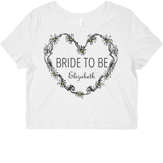 Daisy Heart Bride To Be Daisy Heart Bride To Be