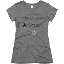 Ladies Slim Fit Super Soft Triblend Tee