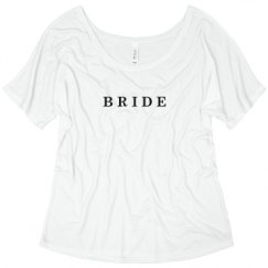 Ladies Flowy Slouchy Tee