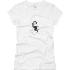 Ladies Slim Fit Basic Promo Jersey Tee