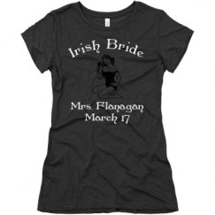 Ladies Slim Fit Super Soft Triblend Tee