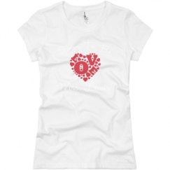 Ladies Slim Fit Basic Promo Jersey Tee