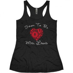 Ladies Slim Fit Super Soft Racerback Triblend Tank
