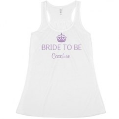 Ladies Flowy Racerback Tank