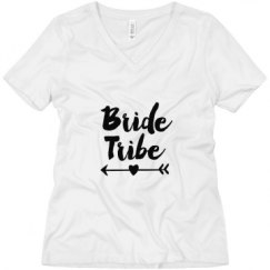 Ladies Relaxed Fit V-Neck Tee