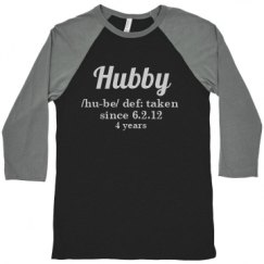 Unisex 3/4 Sleeve Raglan Tee