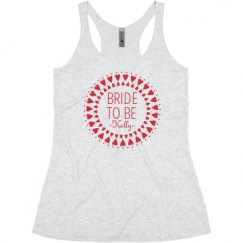 Ladies Slim Fit Super Soft Racerback Triblend Tank