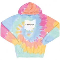 Unisex Tie-Dye Fleece Hoodie