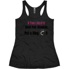 Ladies Slim Fit Super Soft Racerback Triblend Tank