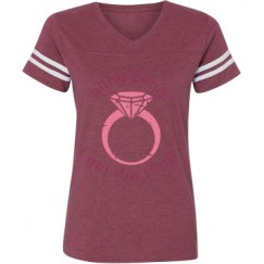 Ladies Relaxed Fit Vintage Sports Tee
