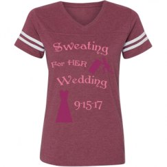 Ladies Relaxed Fit Vintage Sports Tee