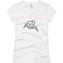 Ladies Slim Fit Basic Promo Jersey Tee