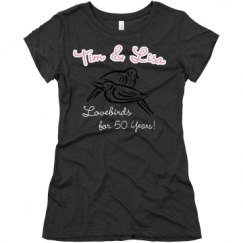 Ladies Slim Fit Super Soft Triblend Tee