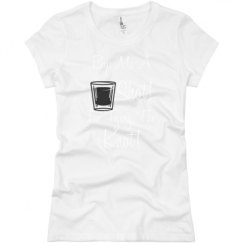 Ladies Slim Fit Basic Promo Jersey Tee