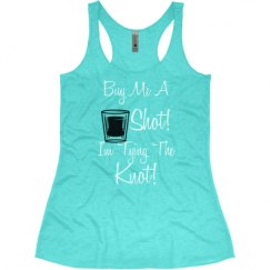 Ladies Slim Fit Super Soft Racerback Triblend Tank