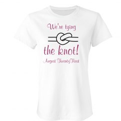 We're Tying the Knot