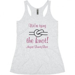 Ladies Slim Fit Super Soft Racerback Triblend Tank