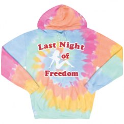 Unisex Tie-Dye Fleece Hoodie