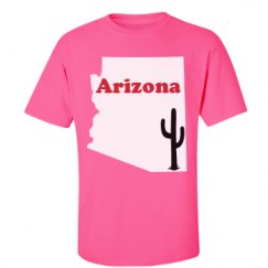 Unisex Ultra Cotton Safety Neon Crewneck Tee