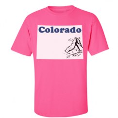 Unisex Ultra Cotton Safety Neon Crewneck Tee