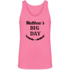 Unisex Jersey Neon Tank Top